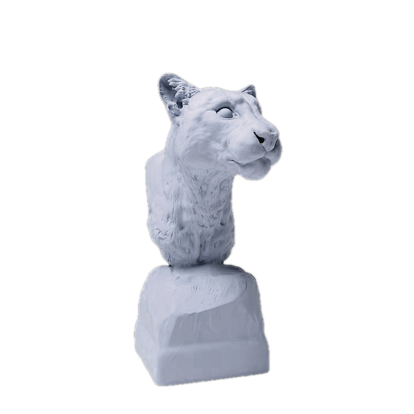 Clouded Leopard Bust | Animal Den Miniatures