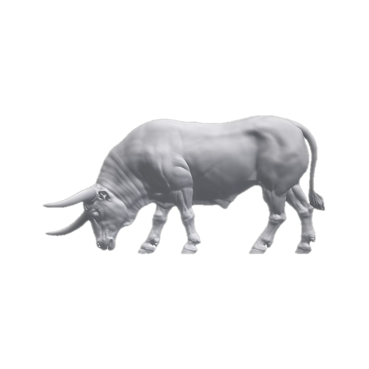 Texas Longhorn Grazing | Alexander3DArt