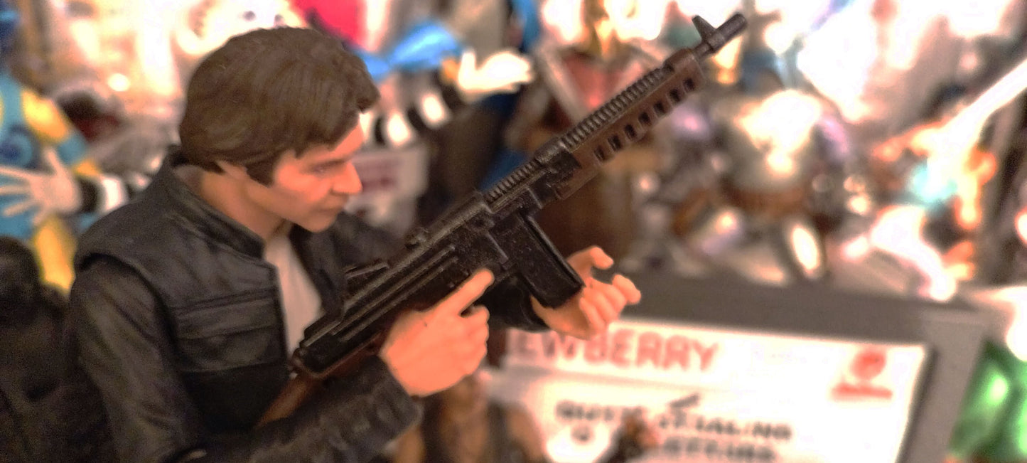 SMG 6 Inch Scale 1:12 Submachine Gun
