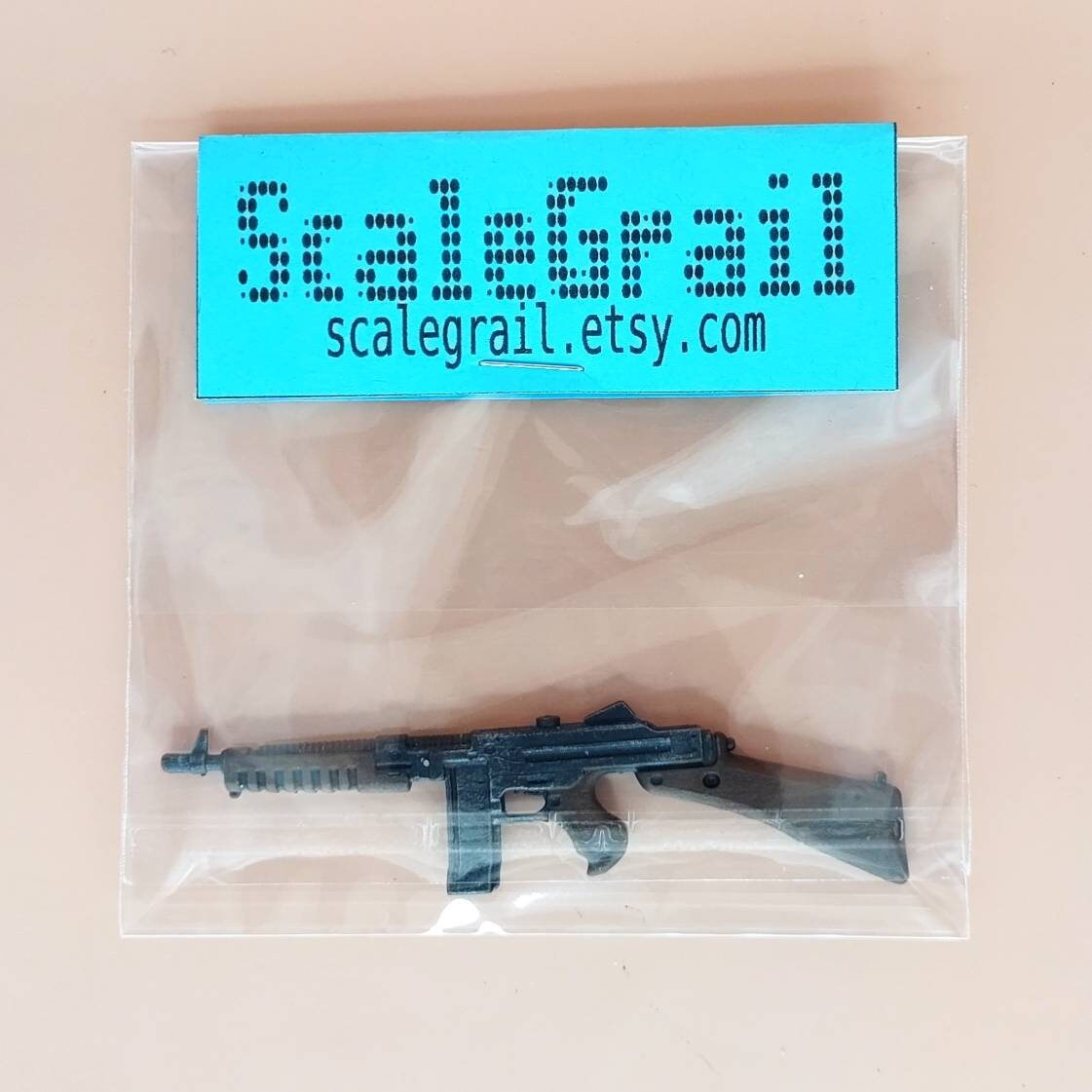 SMG 6 Inch Scale 1:12 Submachine Gun