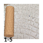 Cobblestone Texture Roller, 4 Inches Tall, Clay texture roller Seamless Design art craft diorama STL Loot Factory (Set 1)