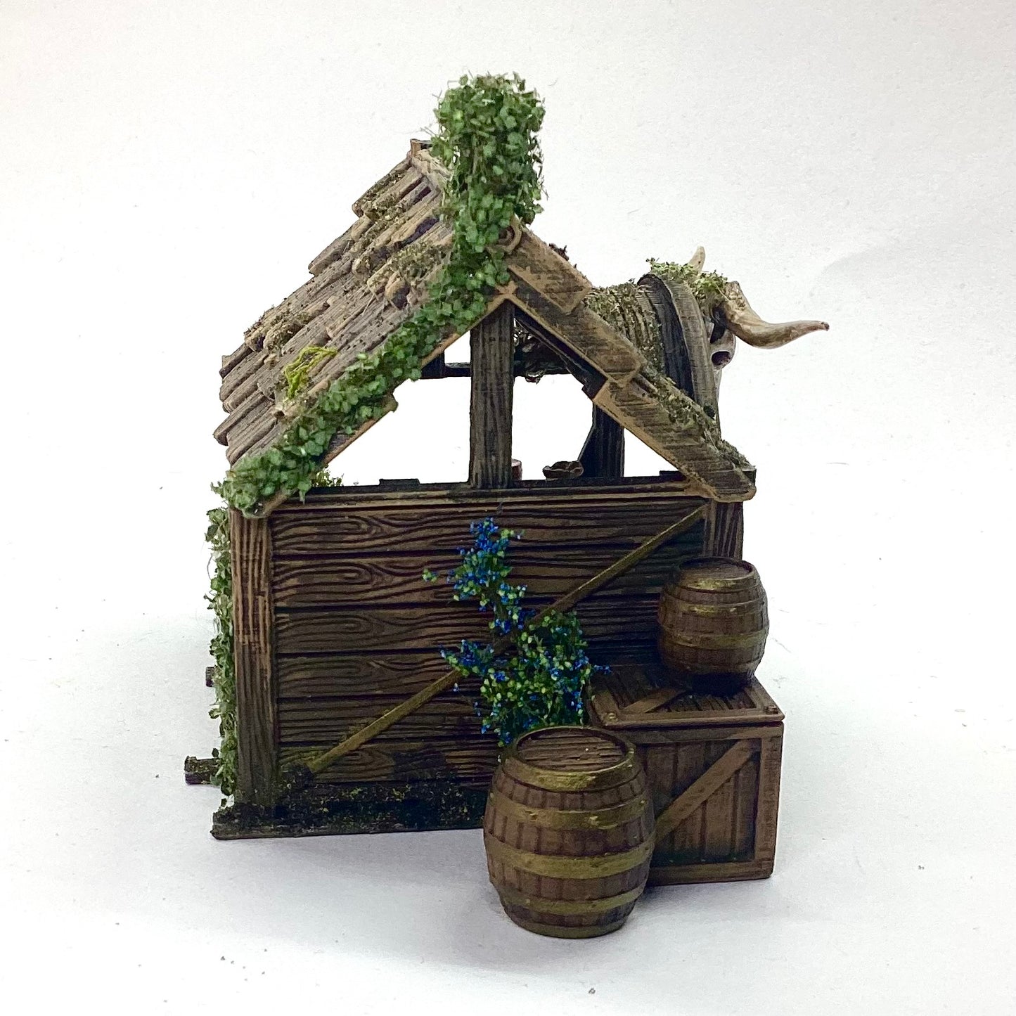 28mm Miniature Building - Market Stall fully painted and complete (3dp4u)