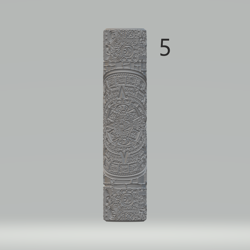 DnD Terrain Texture Rollers: Grounds and Roads - Clay tools by 3Demon