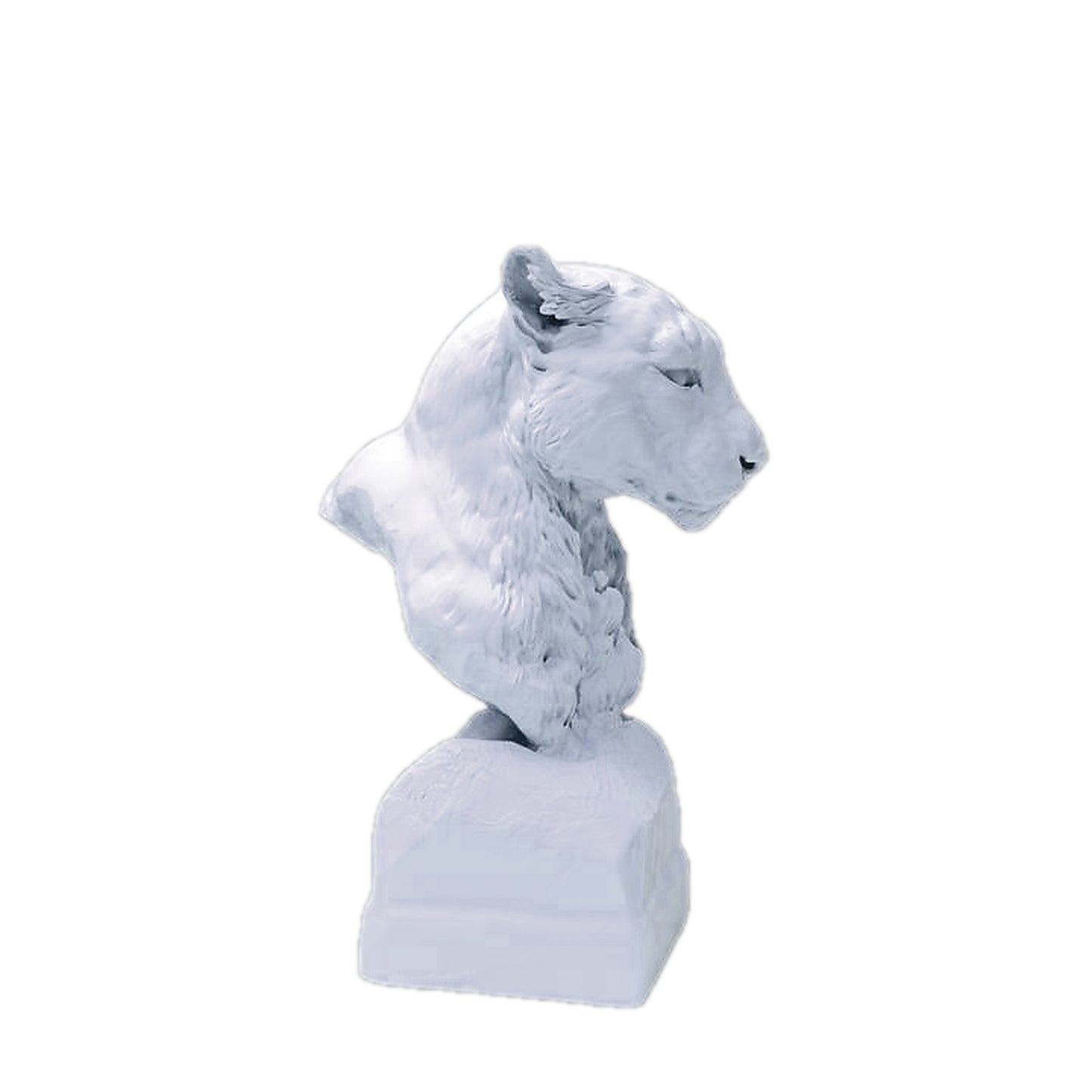 Mountain Lion Bust | Animal Den Miniatures