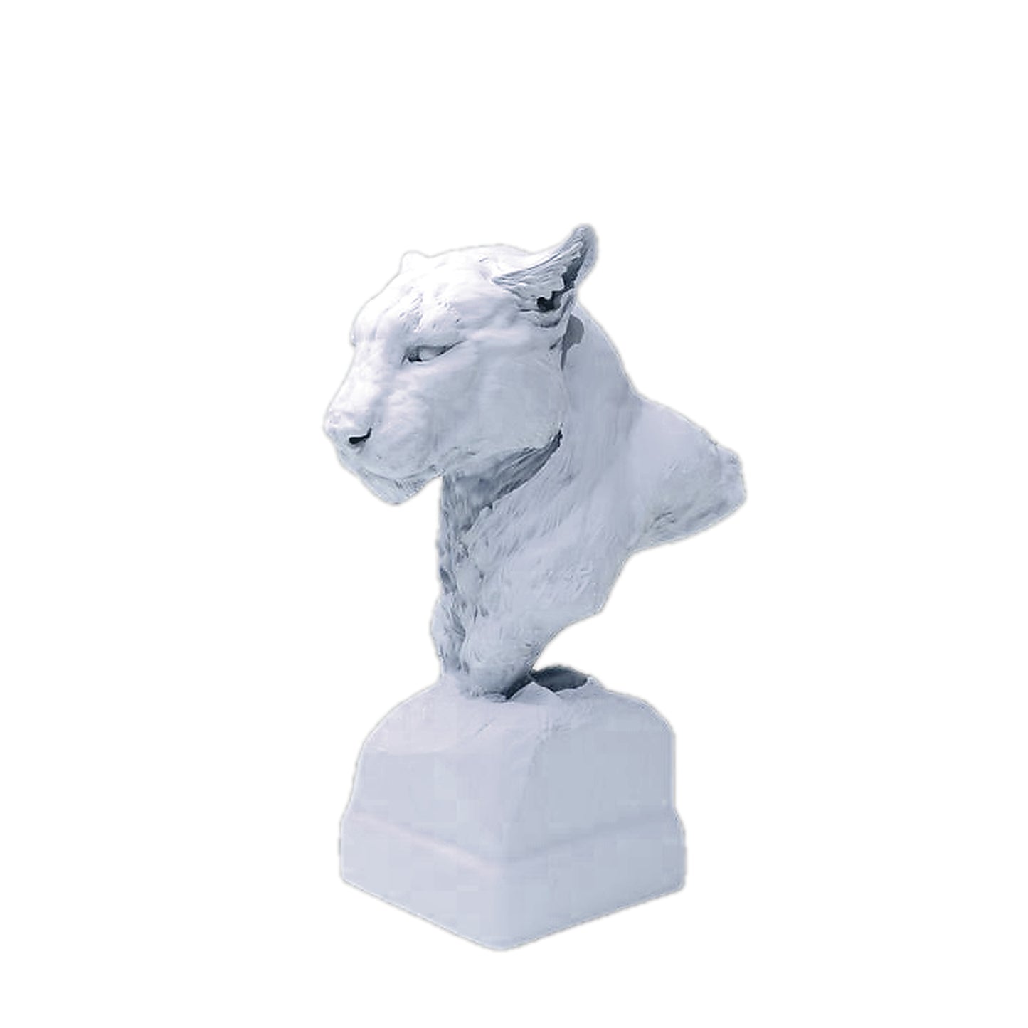 Mountain Lion Bust | Animal Den Miniatures