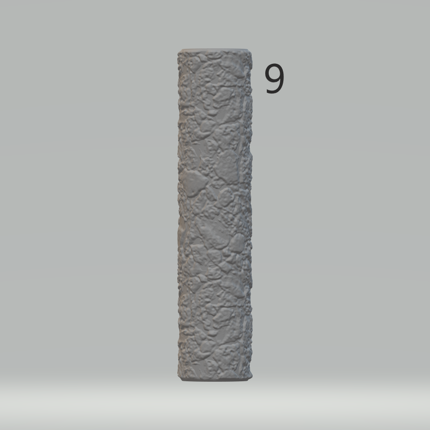 DnD Terrain Texture Rollers: Grounds and Roads - Clay tools by 3Demon