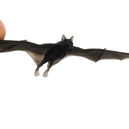 Miniature Bat - 1:12 Scale Bats for dollhouse diorama small animal art and craft supply (2 bats)