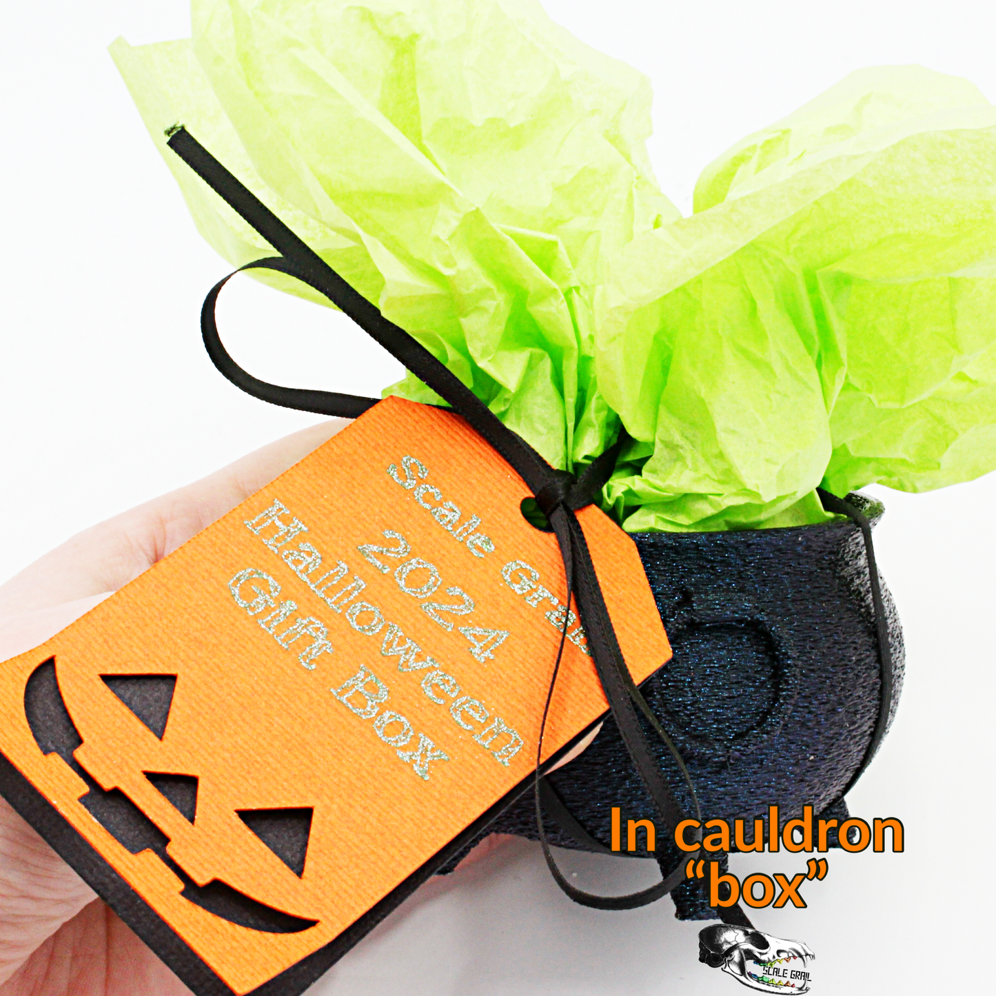 Halloween Gift Box - 1:12 Scale Twelve small variety items for your mini witch scenes