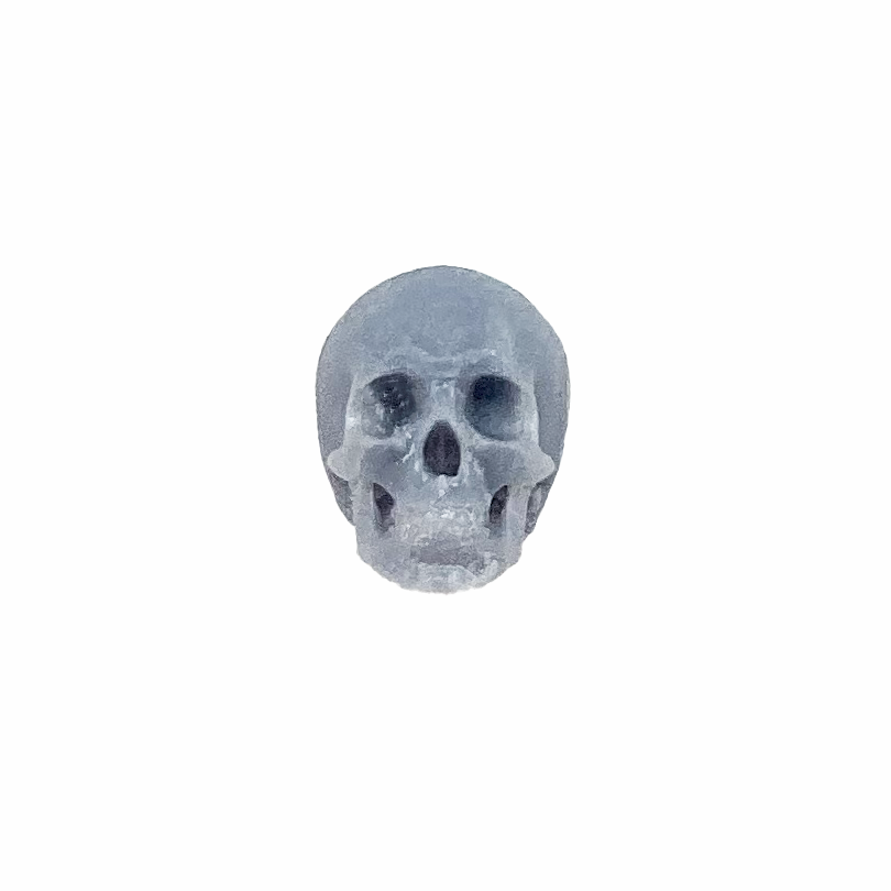 Human skulls with Flat Back, human skulls with jaw for horror dioramas, terrariums, dollhouse, arts and crafts accessories choose a size