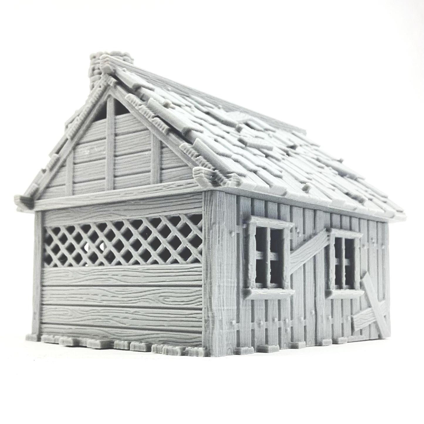 Lumberjack Hut 28mm tabletop sized playable house 3dpforu