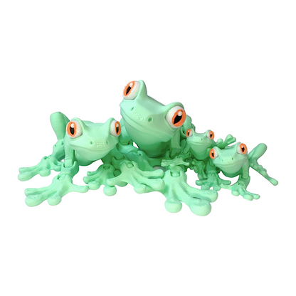 Tree Frog Fidget - 16 points articulation - MatMires Makes