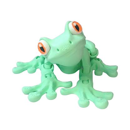 Tree Frog Fidget - 16 points articulation - MatMires Makes