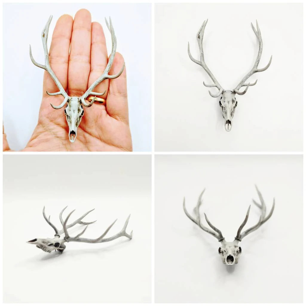 Miniature Red Deer Skull Replica