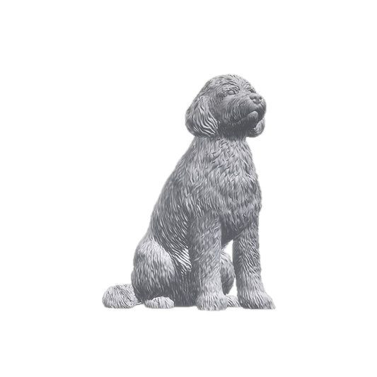 Old English sheepdog (Sitting) | Stereocat