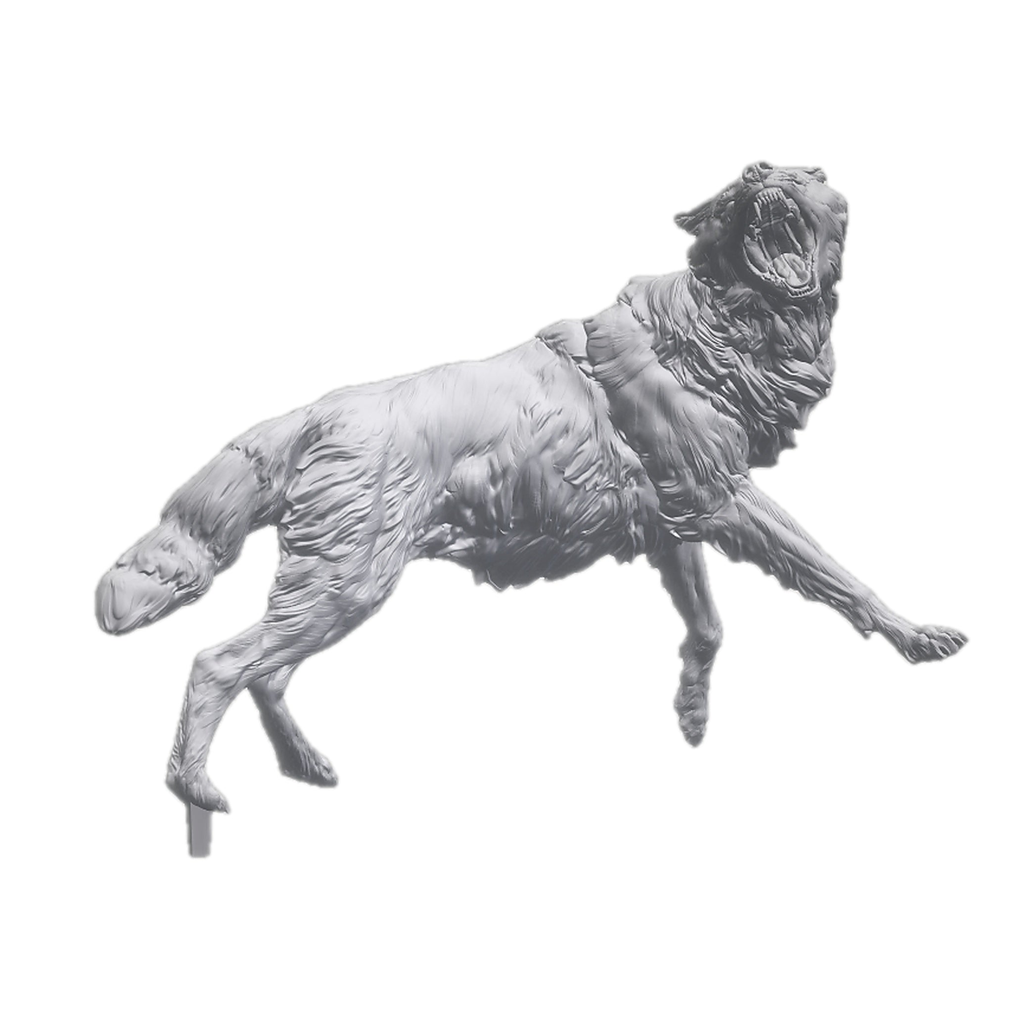 Wolf - Aggressive | Animal Den Miniatures | The Scale Grail